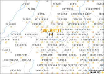 map of Belhatti