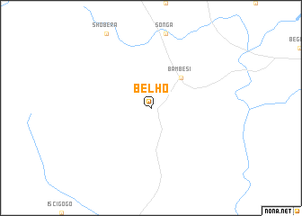 map of Bēlho