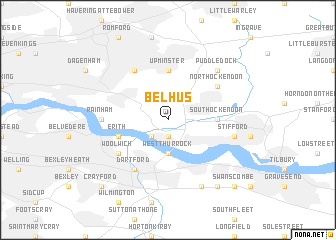 map of Belhus