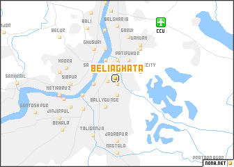 map of Beliaghata