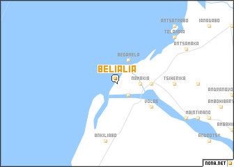 map of Belialia