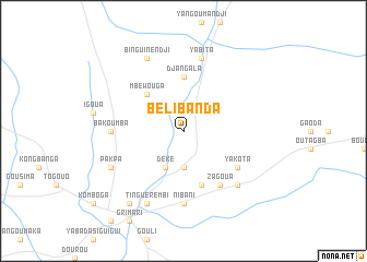 map of Belibanda