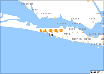 map of Belibangra