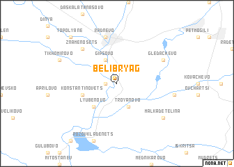 map of Beli Bryag