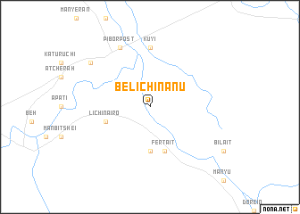 map of Belichinanu