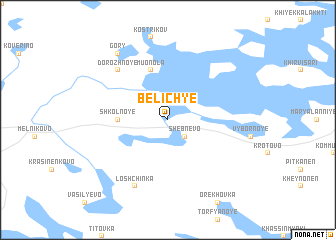 map of Belich\