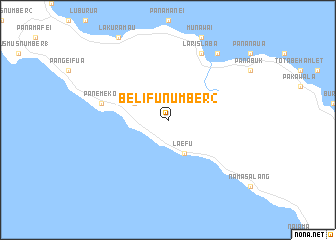 map of Belifu Number 2