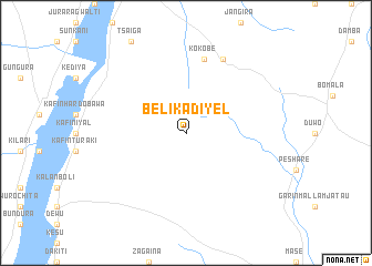 map of Beli Kadiyel