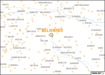 map of Beli Kamen