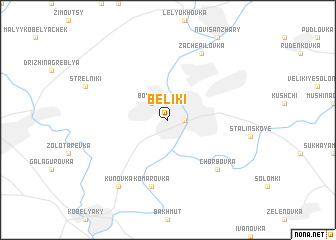 map of Beliki