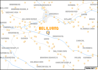 map of Belīlvand