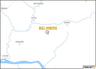map of Belimbing