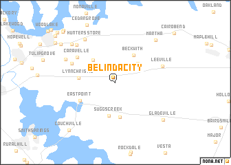 map of Belinda City