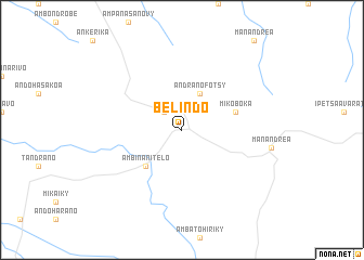 map of Belindo