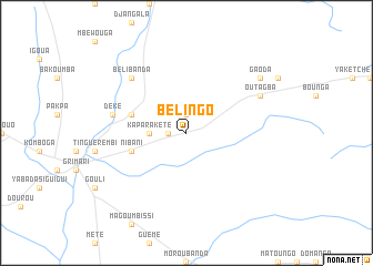 map of Belingo