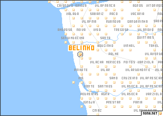 map of Belinho