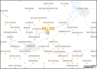 map of Belino