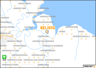 map of Beliong