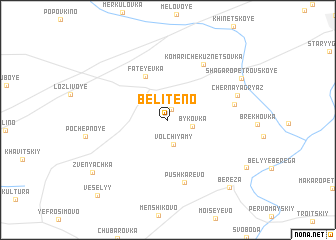 map of Beliteno