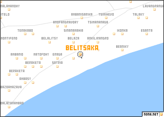 map of Belitsaka