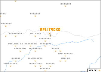 map of Belitsaka