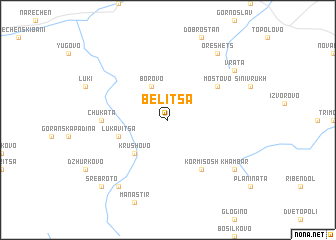 map of Belitsa