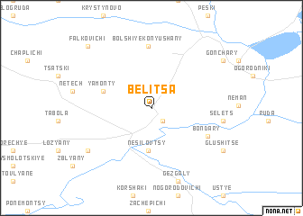 map of Belitsa