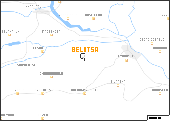 map of Belitsa