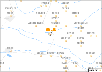 map of Beliu