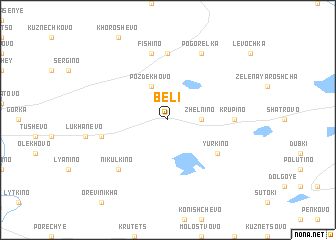 map of Beli