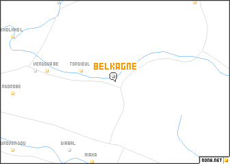 map of Belkagne