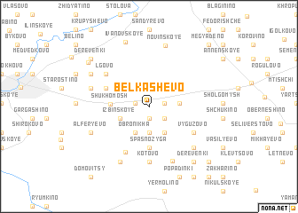 map of Bel\