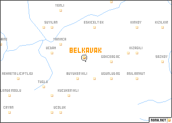 map of Belkavak