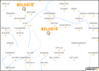 map of Belkaya