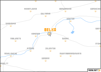 map of Belka