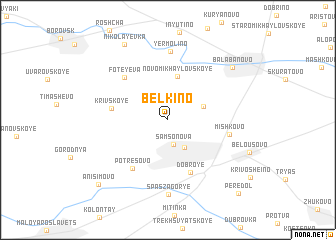 map of Belkino