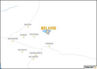 map of Belkino