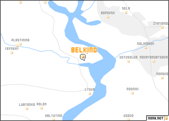 map of Belkino
