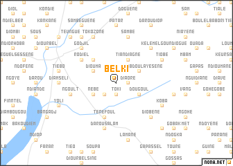 map of Belki