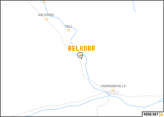 map of Belknap