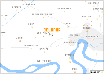 map of Belknap