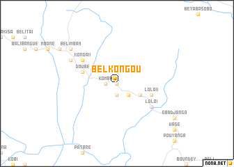 map of Belkongou