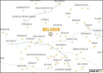 map of Bel\