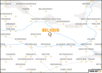 map of Bel\