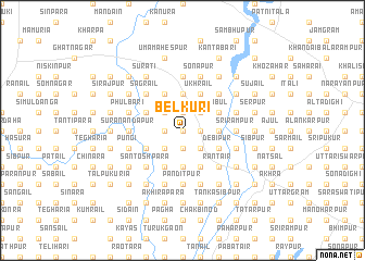 map of Belkuri