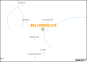 map of Bella Angélica