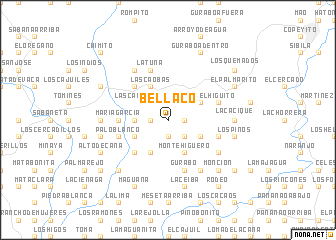 map of Bellaco