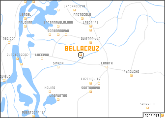 map of Bella Cruz