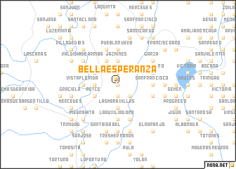 map of Bella Esperanza