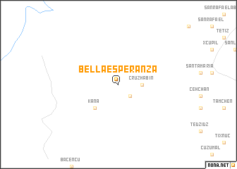 map of Bella Esperanza